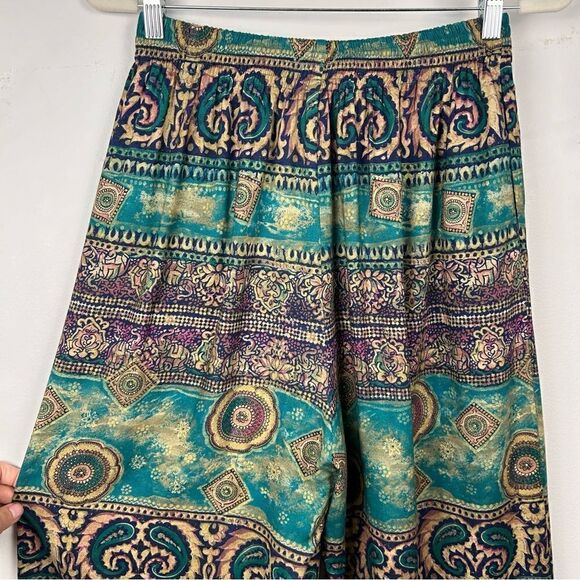 Vintage SUTTLE & SEAWINDS wide leg pull on pants - Picture 7 of 11